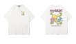 画像6: Unisex spoof bear hip-hop street Short Sleeve T-shirt   男女兼用  ユニセックス ヒップホップコミックベア半袖Tシャツ (6)