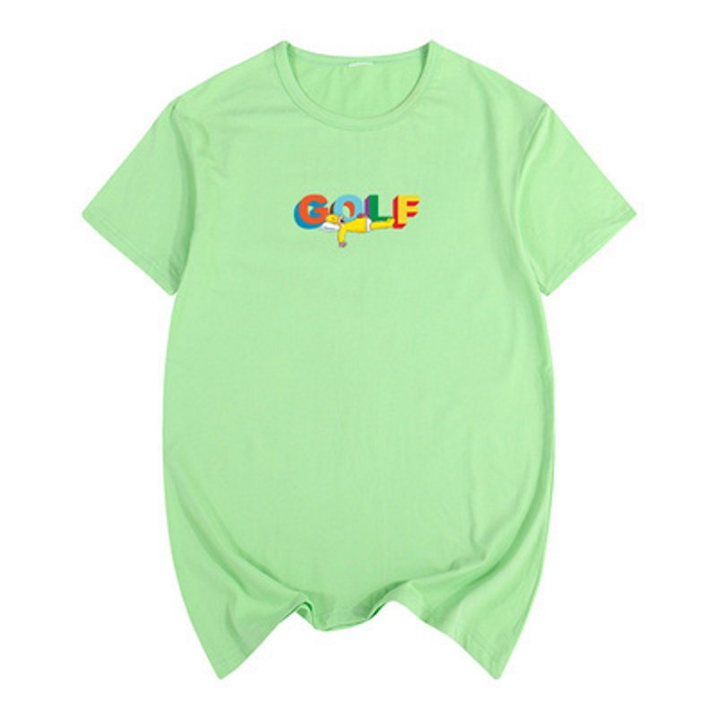 画像14: Unisex GOLF 3D Tyler the creator  Simpson short-sleeved T-shirt 　ホーマー男女兼用  ユニセックス ゴルフ×ホーマーシンプソン半袖Tシャツ (14)