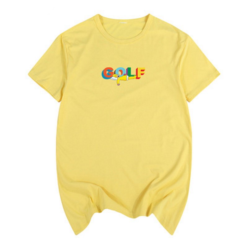 画像15: Unisex GOLF 3D Tyler the creator  Simpson short-sleeved T-shirt 　ホーマー男女兼用  ユニセックス ゴルフ×ホーマーシンプソン半袖Tシャツ (15)