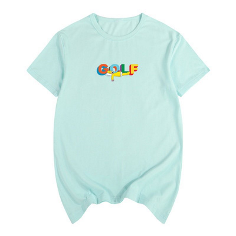 画像18: Unisex GOLF 3D Tyler the creator  Simpson short-sleeved T-shirt 　ホーマー男女兼用  ユニセックス ゴルフ×ホーマーシンプソン半袖Tシャツ (18)