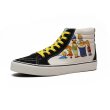 画像1: Unisex The Simpsons graffiti lace-up High cut sneakers  ユニセックス男女兼用ハイカットシンプソンレースアップ スニーカー (1)