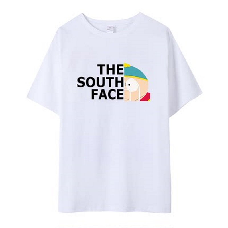 画像2: Unisex  the south face &cartoon short-sleeved T-shirt  男女兼用  ユニセックス THE SOUTH FACE&コミック半袖Tシャツ (2)