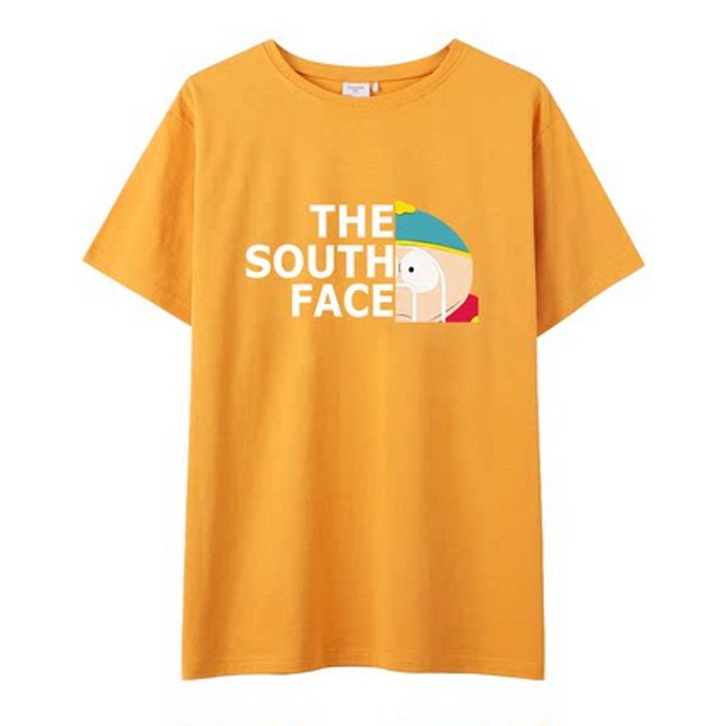 画像4: Unisex  the south face &cartoon short-sleeved T-shirt  男女兼用  ユニセックス THE SOUTH FACE&コミック半袖Tシャツ (4)