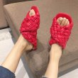 画像5: mesh Woven slippers sandals shoes   メッシュ 編み込みフラット サンダル スリッパ   シューズ　 (5)