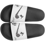 画像1: Smoking monogram flip flops soft bottom sandals slippers   ユニセックス男女兼用 スモーキングモノグラムペイントプラットフォーム フリップフロップ  シャワー ビーチ サンダル  (1)