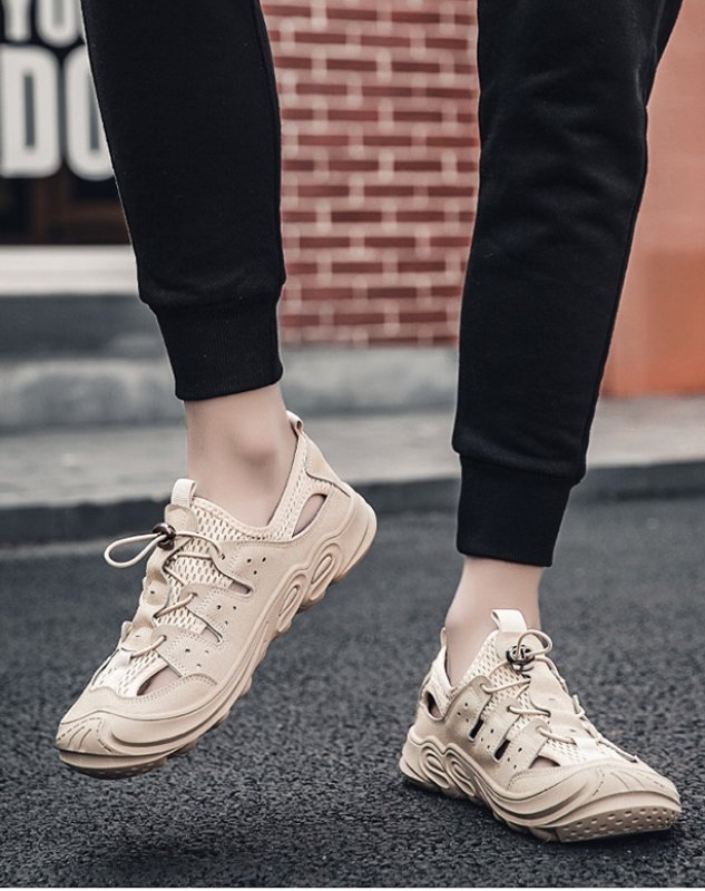 画像4: Soft Bottom Advanced Hole lace-up sneakers  アドバンスドホール レースアップ スニーカー サンダル (4)