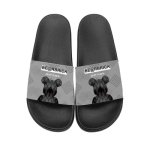 画像3:  BE@RBRICK   slippers flip flops soft bottom sandals slippers   ユニセックス男女兼用 ベアブリックペイントプラットフォーム フリップフロップ  シャワー ビーチ サンダル  (3)