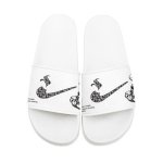 画像2: Smoking monogram flip flops soft bottom sandals slippers   ユニセックス男女兼用 スモーキングモノグラムペイントプラットフォーム フリップフロップ  シャワー ビーチ サンダル  (2)