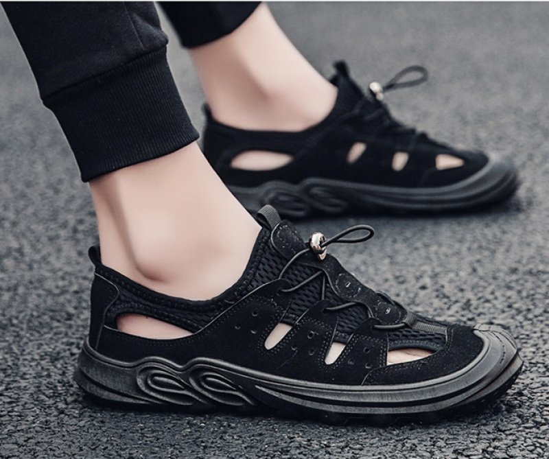 画像3: Soft Bottom Advanced Hole lace-up sneakers  アドバンスドホール レースアップ スニーカー サンダル (3)