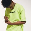 画像1: 21SS Remedy logo cotton oversize  t-shirts レメディ ロゴ オーバーサイズ 半袖 Tシャツ (1)