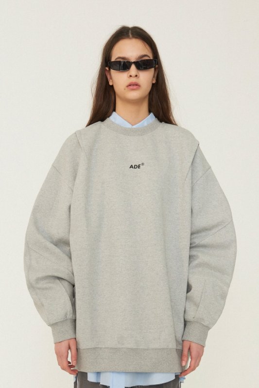 画像2: ADER ERROR Sweatshirt Pullover  men and women アーダーエラースウェットトレーナー オーバーサイズ ユニセックス男女兼用 (2)