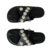 画像9: Women  pearl cross wear sandals and slippers　パール付きクロスフラットサンダル 　スリッパ (9)