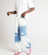 画像3: Mens Tie-dyed Denim Straight-fit Pant Washed Comfort　 ユニセックス 男女兼用タイダイ絞り染め デニムパンツ  (3)