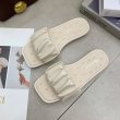 画像4: fairy style flat soft bottom sandals and slippers shoes   フラットソフトレザーフェアリーサンダル  スリッパ シューズ　 (4)