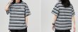 画像4: Unisex half-sleeved striped t-shirt　ユニセックス 男女兼用 ストライプ ボーダー半袖Tシャツ (4)