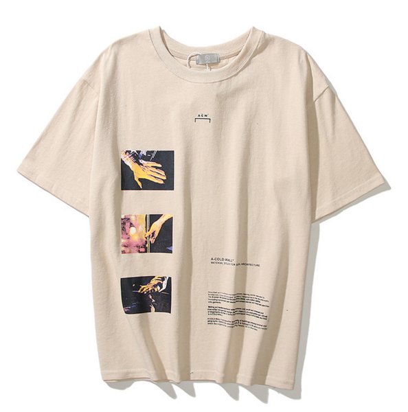 画像1: Unisex　CW Face Cold Wall t-shirt　ユニセックス 男女兼用 フェイスコールドウォール 半袖Tシャツ (1)