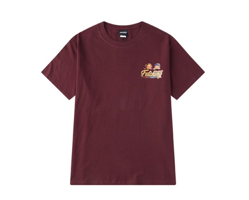 画像3: Unisex Classic Boys print short sleeve T-shirt   ユニセックス 男女兼用レトロ ボーイズプリント半袖Tシャツ (3)