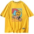 画像10: Unisex smiling gingerbread print short sleeve T-shirt   ユニセックス 男女兼用スマイルジンジャーブレッドマンプリント半袖Tシャツ (10)