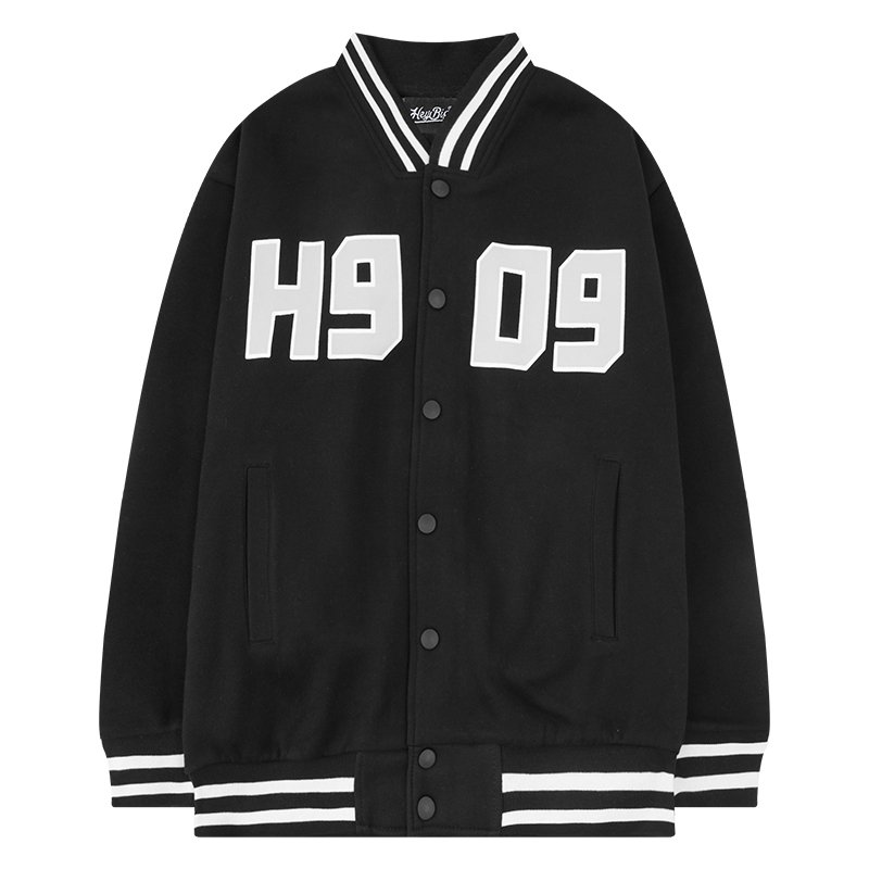 画像1: Unisex contrast Stadium Jumper  jacket blouson ユニセックス 男女兼用コントラストスタジアムジャンパー  スタジャン MA-1 ボンバー ジャケット ブルゾン (1)