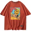 画像9: Unisex smiling gingerbread print short sleeve T-shirt   ユニセックス 男女兼用スマイルジンジャーブレッドマンプリント半袖Tシャツ (9)