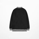 画像2: Unisex contrast Stadium Jumper  jacket blouson ユニセックス 男女兼用コントラストスタジアムジャンパー  スタジャン MA-1 ボンバー ジャケット ブルゾン (2)