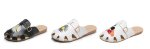 画像2: Mickey Mouse Print Sandals Slippers shoes   ミッキーマウス＆デイジープリントハーフスリッパサンダル   (2)