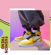 画像3: Unisex Men's trend SpongeBob style Sneakers casual sports shoes Race up sneakers  男女兼用 スポンジボブ & パトリック スタイル レースアップスニーカー カジュアル シューズ  (3)