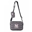 画像3: NY Messenger bag shoulder bag ユニセックス NYニューヨークヤンキース ジャガード モノグラム 斜め掛け用ショルダーバック　ポシェット　 (3)