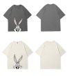 画像8: Unisex Bugs Bunny print short sleeve T-shirt   ユニセックス 男女兼用バッグスバニー プリント半袖Tシャツ (8)