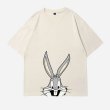 画像5: Unisex Bugs Bunny print short sleeve T-shirt   ユニセックス 男女兼用バッグスバニー プリント半袖Tシャツ (5)