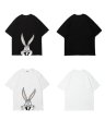 画像7: Unisex Bugs Bunny print short sleeve T-shirt   ユニセックス 男女兼用バッグスバニー プリント半袖Tシャツ (7)