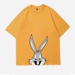 画像2: Unisex Bugs Bunny print short sleeve T-shirt   ユニセックス 男女兼用バッグスバニー プリント半袖Tシャツ (2)