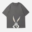 画像6: Unisex Bugs Bunny print short sleeve T-shirt   ユニセックス 男女兼用バッグスバニー プリント半袖Tシャツ (6)