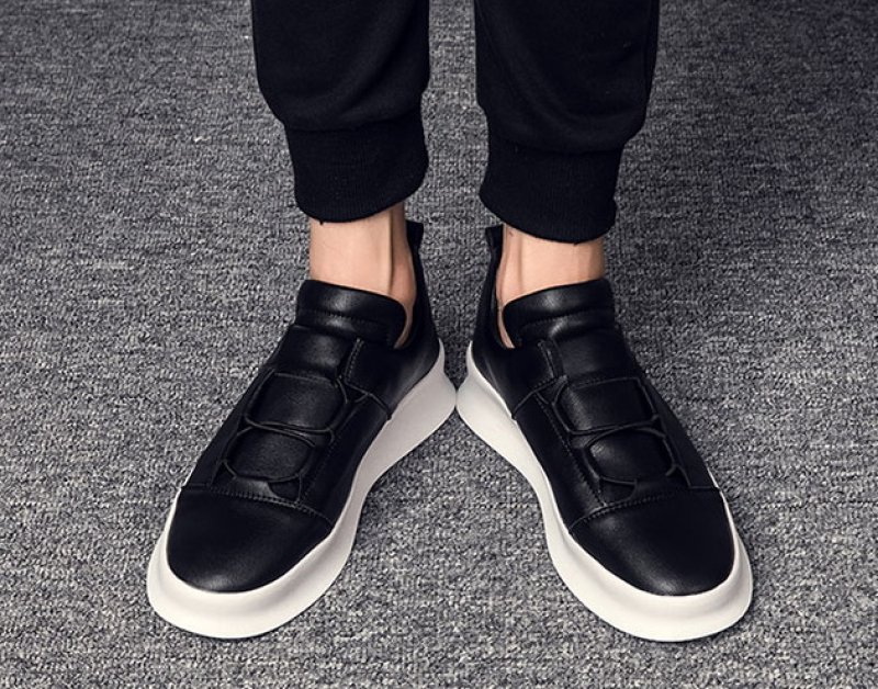 画像2: Unisex Men's platformSneakers casual sports shoes Race up sneakers  男女兼用 厚底レースアップスニーカー カジュアル シューズ  (2)