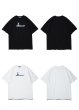 画像4: Boy print loose T-shirt　オーバーサイズ ユニセックス 男女兼用ボーイズプリント半袖 Tシャツ (4)