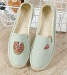 画像9: French-fried potato flat Espadrille loafers pumps shoes レディース フライドポテト ピザ フラット エスパドリーユ シューズ 靴 サンダル・ミュール フラットパンプス　 (9)