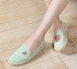 画像8: French-fried potato flat Espadrille loafers pumps shoes レディース フライドポテト ピザ フラット エスパドリーユ シューズ 靴 サンダル・ミュール フラットパンプス　 (8)