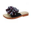 画像2: bow Leather sandals and slippers shoes   フラットボウ リボンレザーフラットサンダル  スリッパ シューズ　 (2)