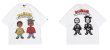 画像2:  Unisex Retro cartoon doll T-shirt short-sleeved T-shirt　 ユニセックス 男女兼用コミックプリント 半袖 Tシャツ (2)