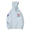 画像4: Men's astronaut nasa co-branded sweater  men and women  hooded pullover sweaterユニセックス男女兼用 ナサ NASAフディープルオーバー　スウェットトレーナー (4)