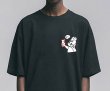 画像4:  Unisex Happy Bear Print T-shirt　ユニセックス 男女兼用ハッピーベア プリント 半袖 Tシャツ (4)