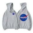 画像13: Men's astronaut nasa co-branded sweater  men and women  hooded pullover sweaterユニセックス男女兼用 ナサ NASAフディープルオーバー　スウェットトレーナー (13)