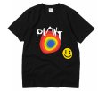 画像2:  Unisex Lakers No. 0 Print T-shirt　ユニセックス 男女兼用 PLANTスマイルスマイルプリント 半袖 Tシャツ (2)