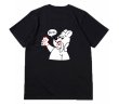 画像2:  Unisex Happy Bear Print T-shirt　ユニセックス 男女兼用ハッピーベア プリント 半袖 Tシャツ (2)