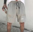 画像5: Unbeaten simple sunny rogo street casual shorts five-point pants   ユニセックス男女兼用レターロゴ入りシンプルスウェットショートパンツ (5)
