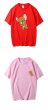 画像11: Small jelly & big jelly print print Short SleeT Shirt　トムとジェリー スモールジェリー＆ビックジェリー  プリント Tシャツ ユニセックス男女兼用 (11)