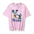 画像3: Mickey super cute holiday printing Short SleeT Shirt　ミッキーキュートホリデープリント Tシャツ ユニセックス男女兼用 (3)