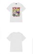 画像3:  Unisex Little Nili oversize punk rock pattern T-shirt　ユニセックス 男女兼用 ボーイ＆ガールプリント 半袖 Tシャツ (3)