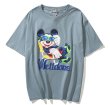 画像2: Mickey super cute holiday printing Short SleeT Shirt　ミッキーキュートホリデープリント Tシャツ ユニセックス男女兼用 (2)