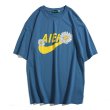 画像8: Unisex Daisy & logoT-shirt　ユニセックス 男女兼用 デイジー＆ロゴプリント オーバーサイズ半袖 Tシャツ (8)